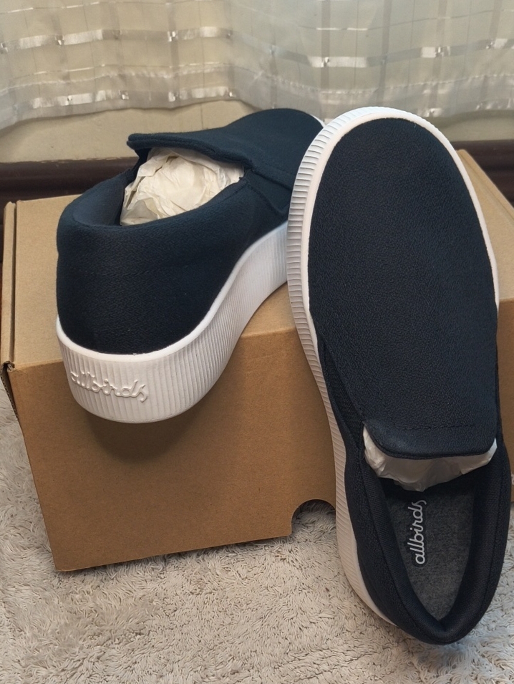 Allbirds Women's Slip-On Sneaker in Black